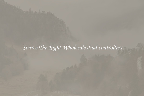 Source The Right Wholesale dual controllers