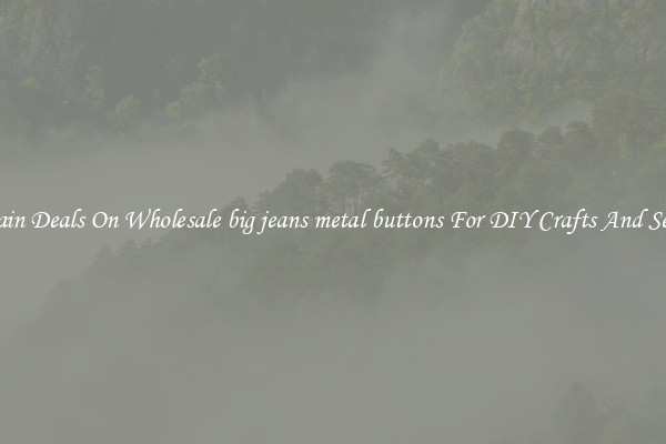 Bargain Deals On Wholesale big jeans metal buttons For DIY Crafts And Sewing