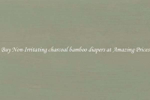 Buy Non-Irritating charcoal bamboo diapers at Amazing Prices