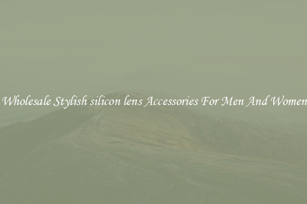 Wholesale Stylish silicon lens Accessories For Men And Women