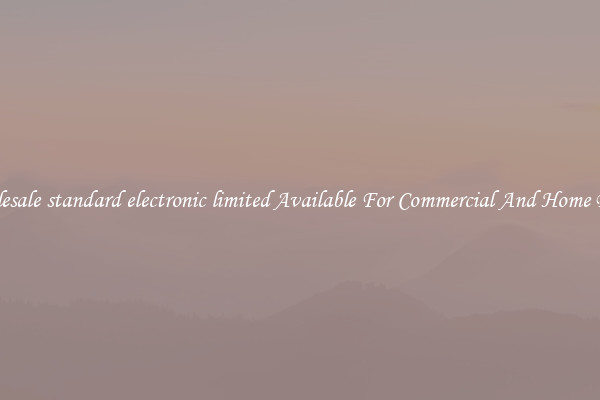 Wholesale standard electronic limited Available For Commercial And Home Doors