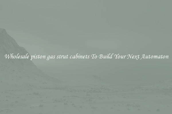 Wholesale piston gas strut cabinets To Build Your Next Automaton
